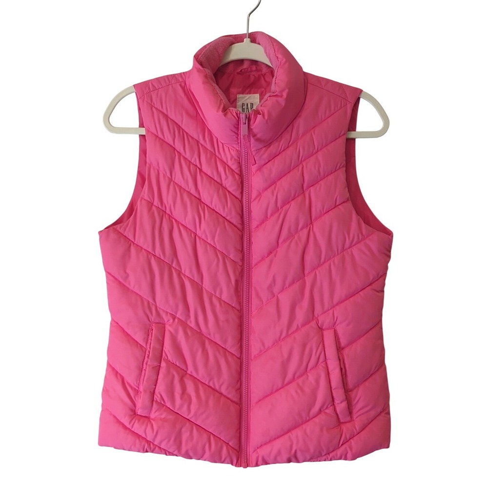 GAP Puffer Vest‎ Pink size Small